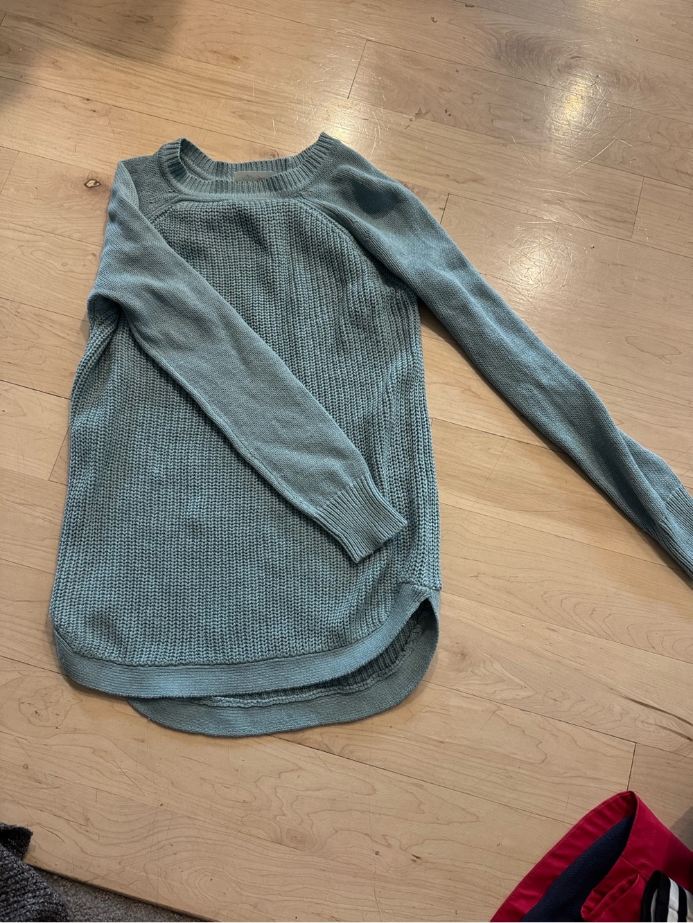 RD Style Seafoam Crewneck Knit Sweater